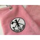 Hole in One Golf Towel Pink