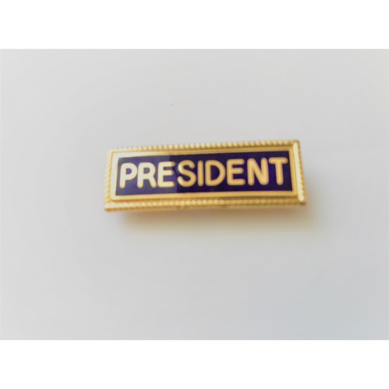 President Lapel Badge