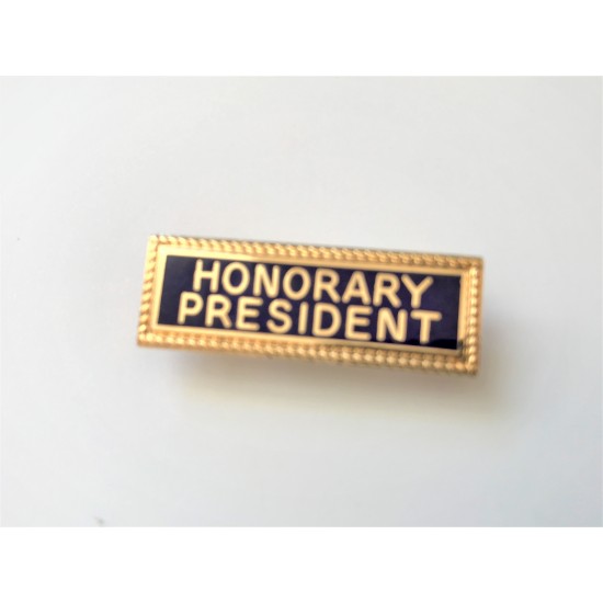 Honorary President Lapel Badge