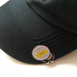 Golf Ball Marker Visor Hat Clip Queen of the Green 