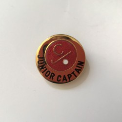 Junior Golf Captain Lapel Badge