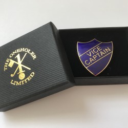 Vice Captain Lapel Badge Blue