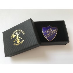 Vice Captain Lapel Badge Blue