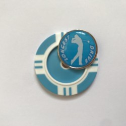 Longest Drive Vegas Poker Chip Golf Ball Markers