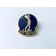 Lady Past Captain Golfer Lapel Badge Blue