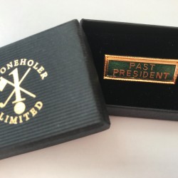 Past President Lapel Badge Green Past President Lapel Badge Green