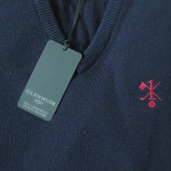 Hole in One/Oneholer Glenmuir Jumper V Neck Navy