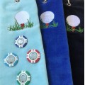 Golf Towels and Golf Towels with Vegas Chip Ball Markers for all Golfers