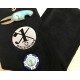 Hole in One Golf Towel Black with Hole in One Pitch Master Repairer & Hole in One Vegas Poker Chip Ball Marker Navy