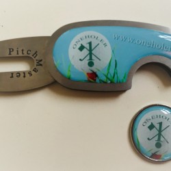 Hole in One Golf Towel Navy Blue with Hole in One Pitch Master Repairer and Hole in One Vegas Poker Chip Ball Marker Green Hole in One Golf Towel Navy Blue with Hole in One Pitch Master Repairer and Hole in One Vegas Poker Chip Ball Marker Green