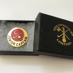 Junior Golf Captain Lapel Badge