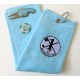 Hole in One Golf Towel Light Blue with Hole in One Pitch Master Repairer and Hole in One Vegas Poker Chip Ball Marker Green