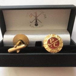 Past Captain Golfer Cufflinks Trademarked