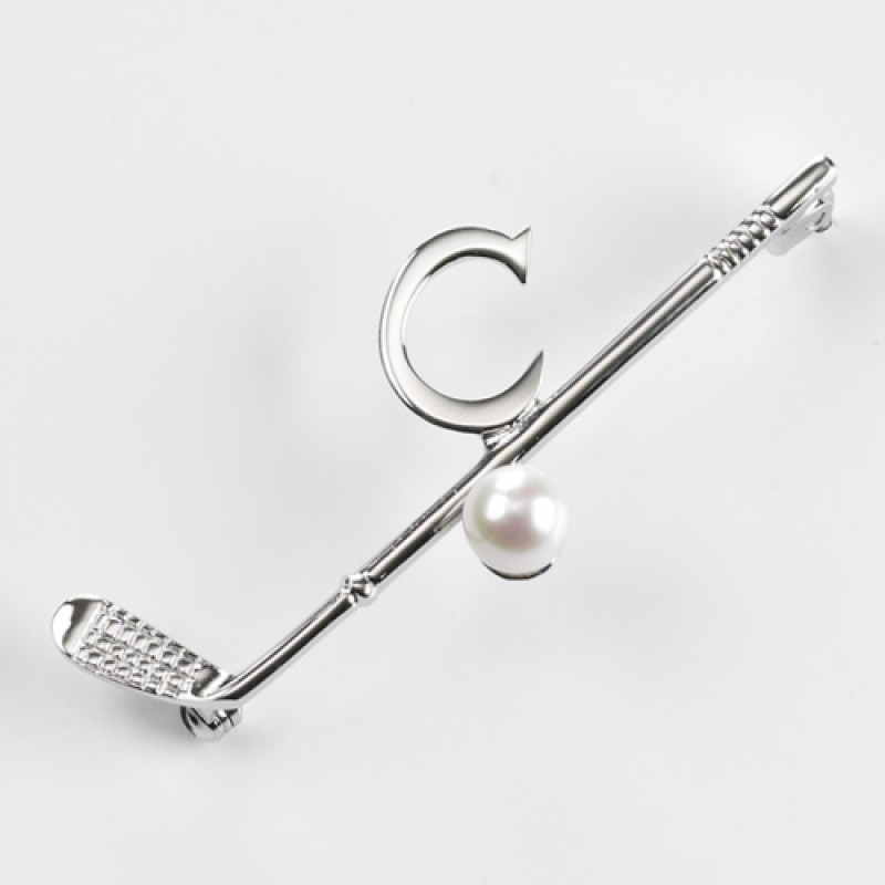 Lady Club Captain Golfer Golf Brooch