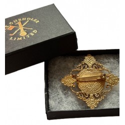 Oneholer Star Brooch