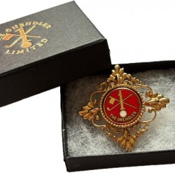 Hole in One Oneholer Star Brooch