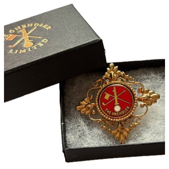 Oneholer Star Brooch