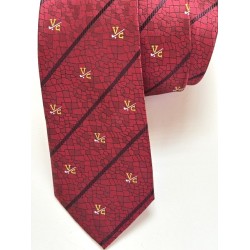 Vice Captain Golfer Tie Maroon
