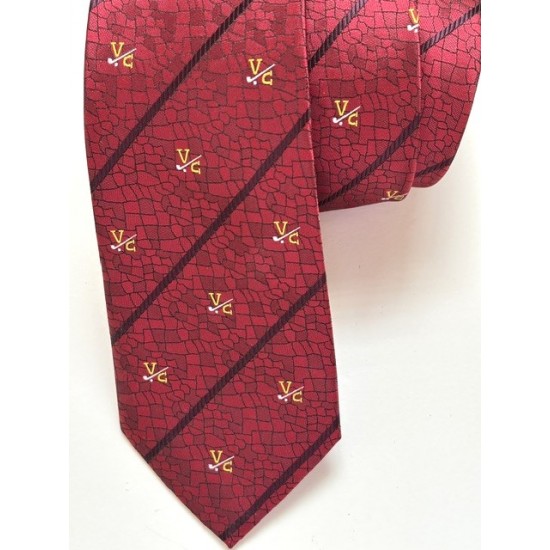 Vice Captain Golfer Tie Maroon Vice Captain Golfer Tie Maroon