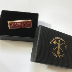 Secretary Lapel Badge Red