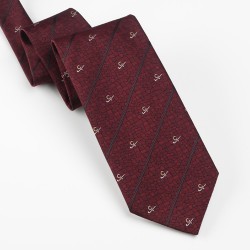 Captain Golfer Tie Maroon Captain Golfer Tie Maroon