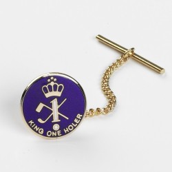 King Oneholer/Hole in One Golf Tie Tac (Two or more Holes in One) King Oneholer/Hole in One Golf Tie Tac (Two or more Holes in One)