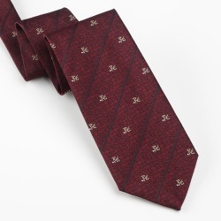 Past Captain Golfer Tie Maroon  Past Captain Golfer Tie Maroon