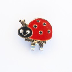 Golf Ball Marker Visor Hat Clip Ladybird Golf Ball Marker Visor Hat Clip Ladybird