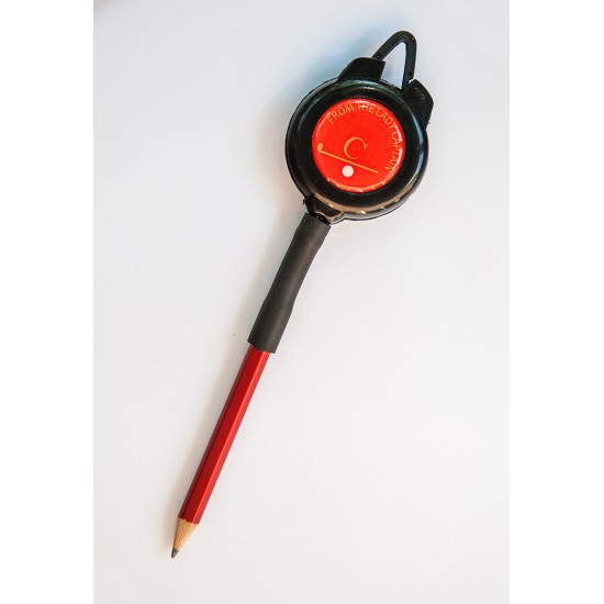From the Lady Captain Golfer Retractable Pencil Reel